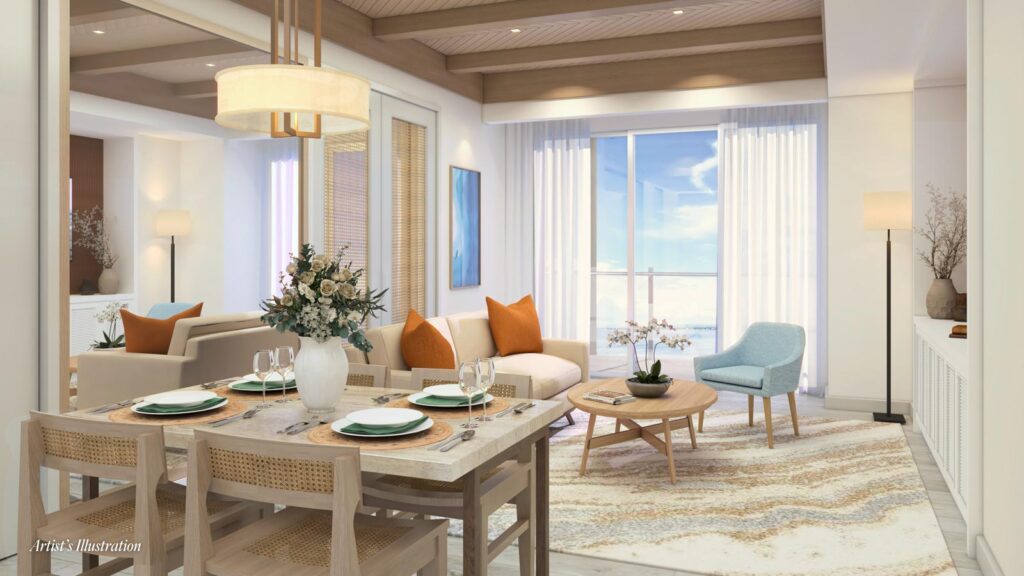 1-Bedroom Executive Unit Perspective at Aruga Mactan | SpacesPH.com
