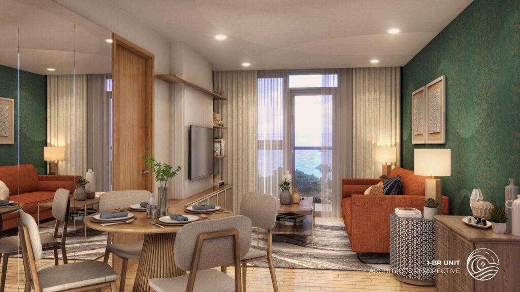 One-Bedroom Unit at Tower 3 in Costa Mira Beachtown Mactan | SpacesPH.com