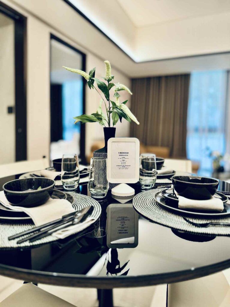The Wave Towers - Nagomi Tower - One-Bedroom - Dining Area | SpacesPH.com