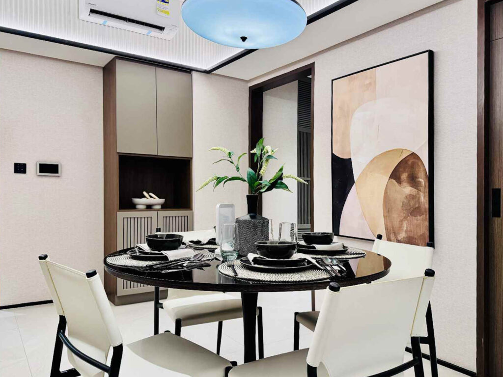 The Wave Towers - Nagomi Tower - One-Bedroom - Dining Area | SpacesPH.com