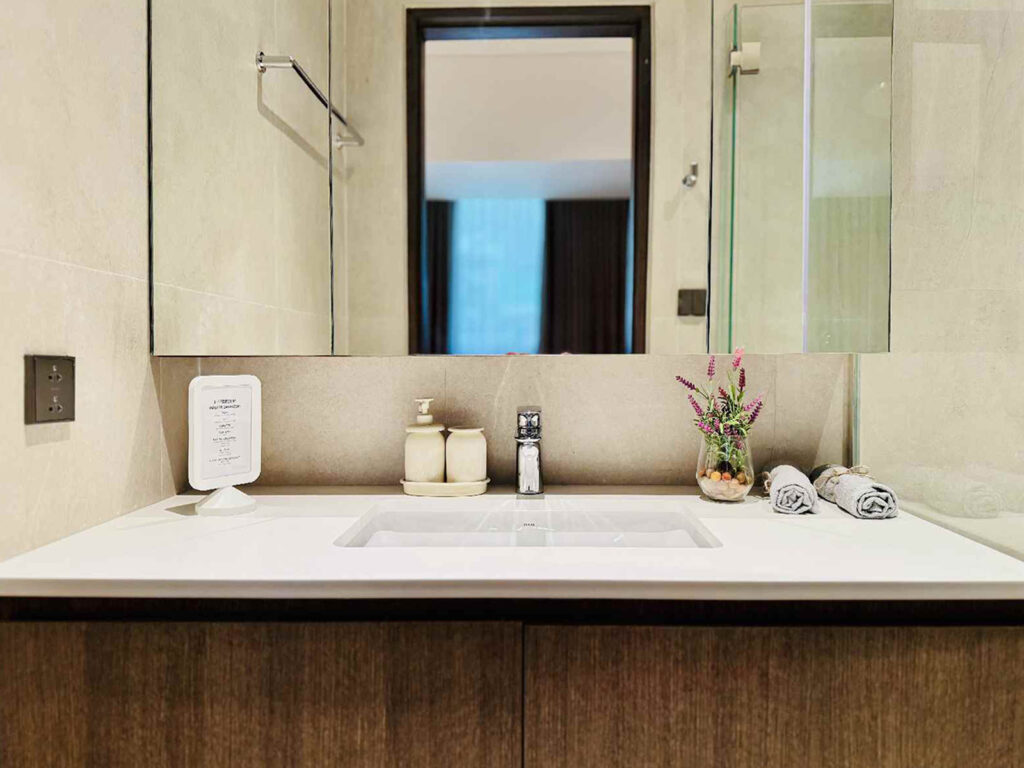 The Wave Towers - Nagomi Tower - One-Bedroom - Bathroom | SpacesPH.com