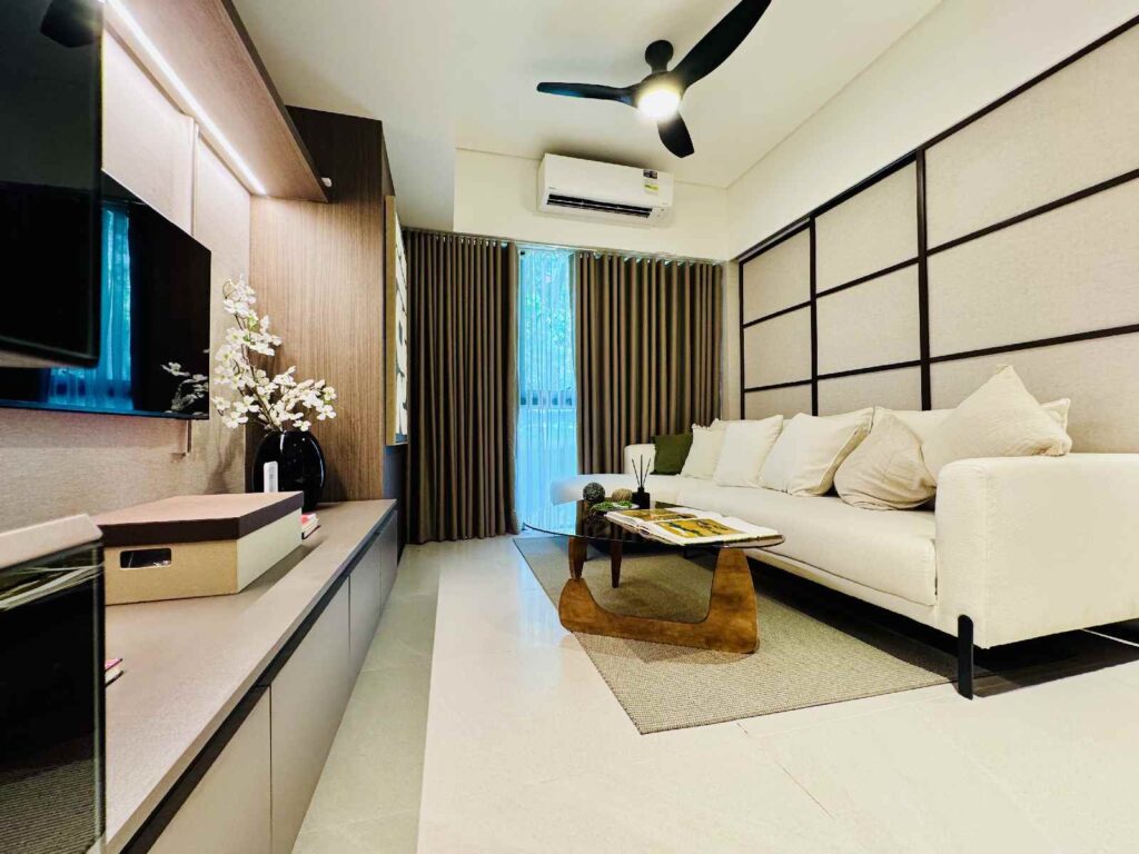 The Wave Towers - Nagomi Tower - 2 Bedroom Unit - Living Area