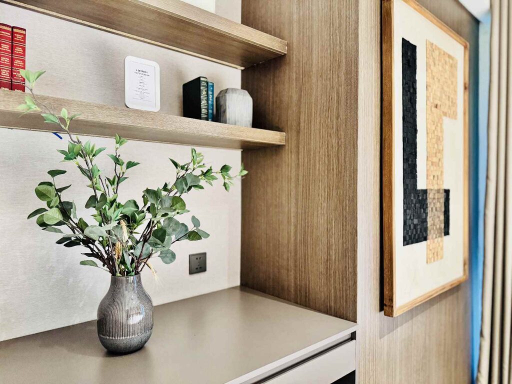 The Wave Towers - Nagomi Tower - 2 Bedroom Unit - Living Area | SpacesPH.com