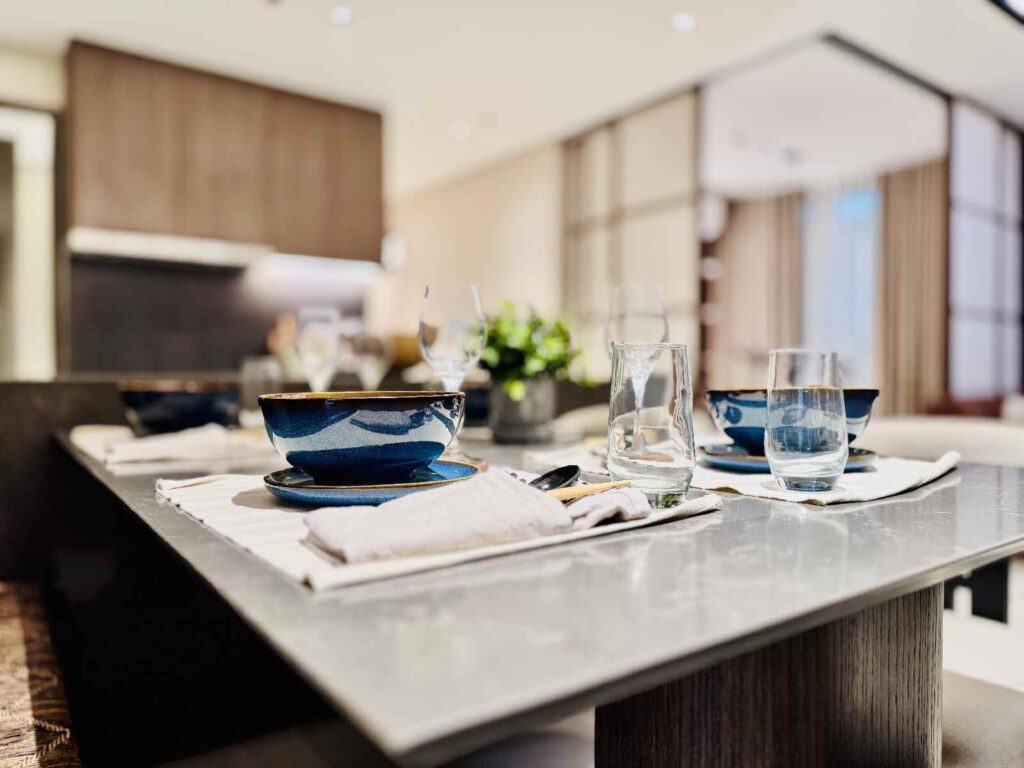 The Wave Towers - Nagomi - 3 Bedroom Unit - Dining Area