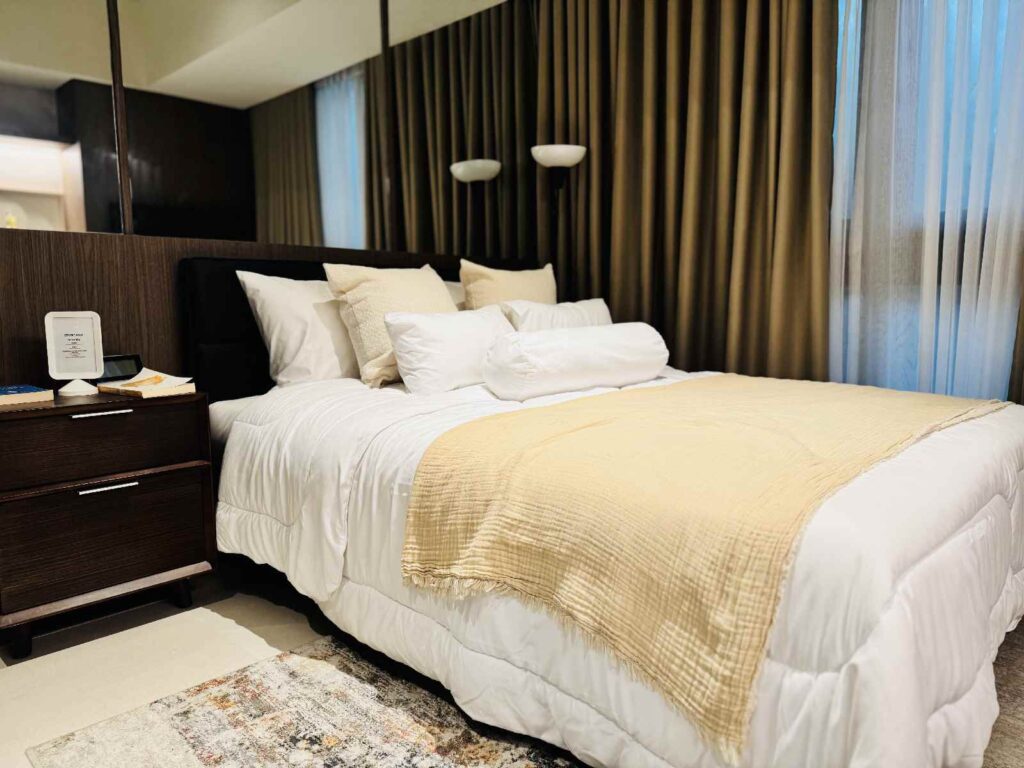 The Wave Towers - Nagomi - Studio Unit - Bedroom | SpacesPH.com