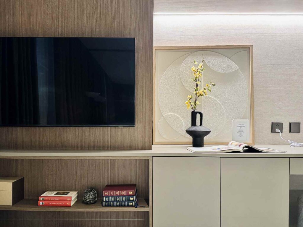 The Wave Towers - Nagomi - Studio Unit - Living Area | SpacesPH.com