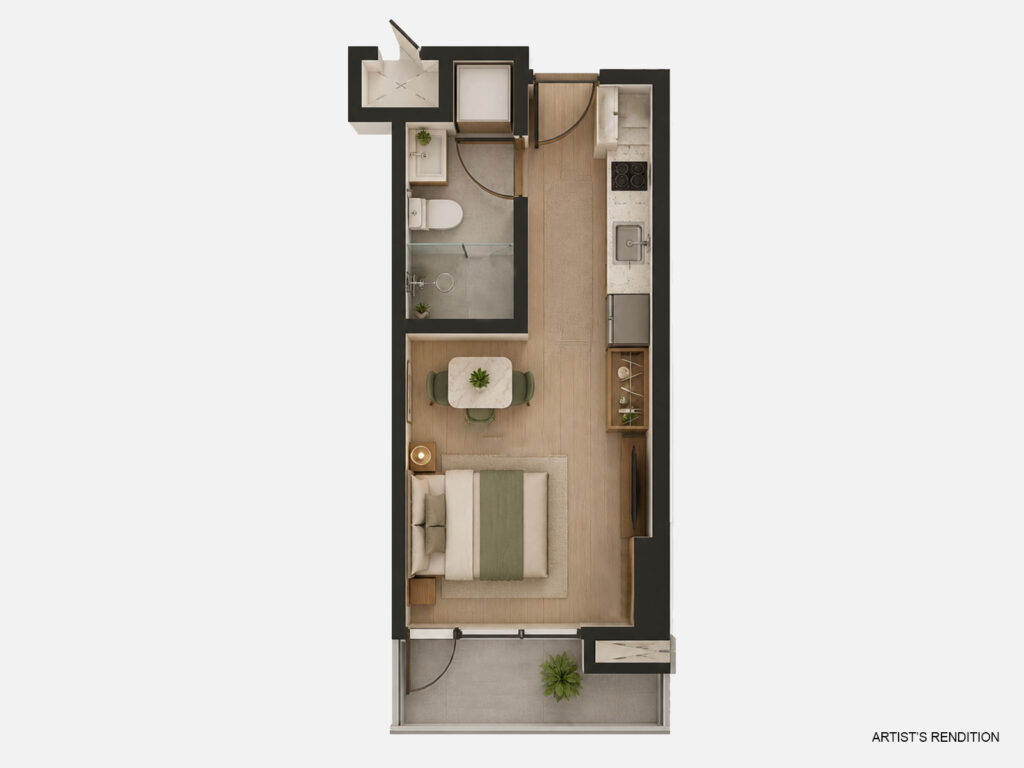 The-Wave-Towers---Studio---Floor-Plan